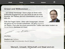 Tablet Screenshot of joergmaeder.ch